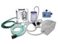 Tabletop Anesthesia Systems with MiniVac Active Scavenging