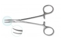 Halstead-Mosquito Hemostatic Forceps, Curved